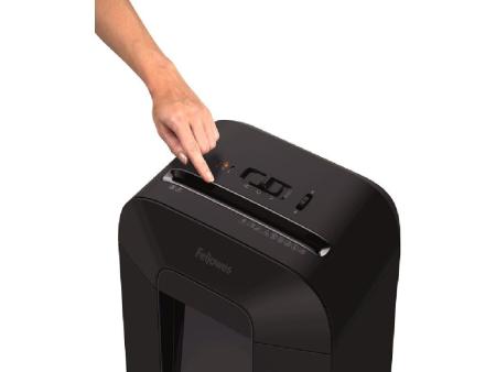 Destructora Fellowes LX85/ Corte en Partículas de 4 x 40mm/ Negra