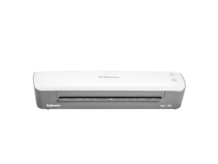 Plastificadora Fellowes Ion A3/ hasta A3 y 125 Micras/ Blanca y Gris