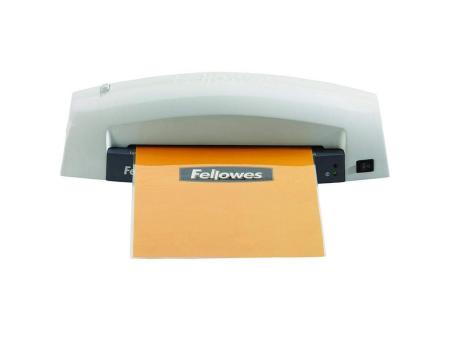 Plastificadora Fellowes Lunar A3 5716701/ hasta A3 y 80-125 Micras/ Blanca y Negra