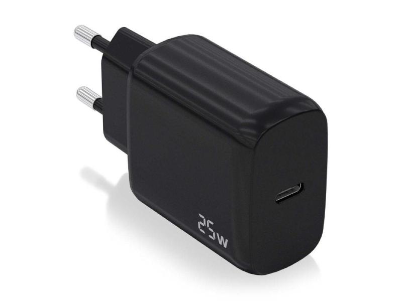 Cargador de Pared Aisens A110-0757/ 1xUSB Tipo-C/ 25W