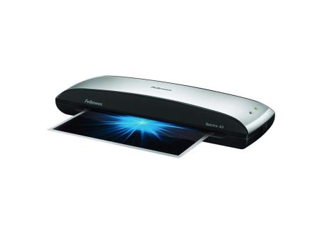 Plastificadora Fellowes Spectra A3/ hasta A3 y 125 Micras/ Gris y Negra