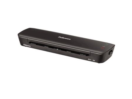 Plastificadora Fellowes Arc A4/ hasta A4 y 80 Micras/ Negra