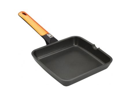 Asador Bra Efficient Orange A281328/ Ø28cm/ Aluminio fundido/ Apto para Inducción