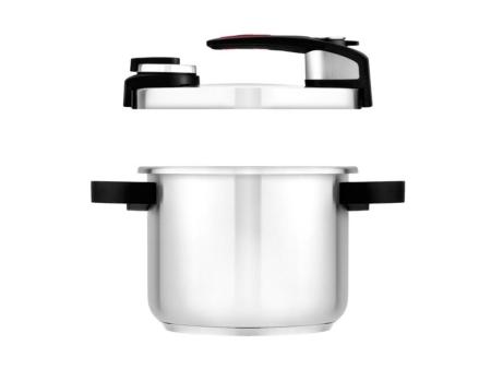 Olla a Presión Tekna A185602/ Ø22cm/ 6L/ Acero Inoxidable/ Apta para Inducción