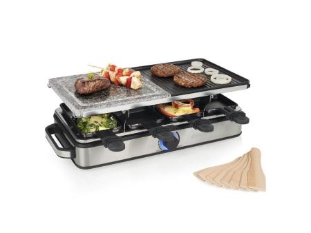 Raclette Princess Deluxe 8 162635/ 1400W/ Tamaño 2x 21*21cm