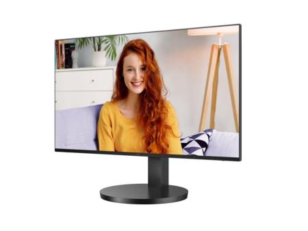 Monitor Profesional AOC 24B3CF2 23.8'/ Full HD/ Multimedia/ Regulable en altura/ Negro