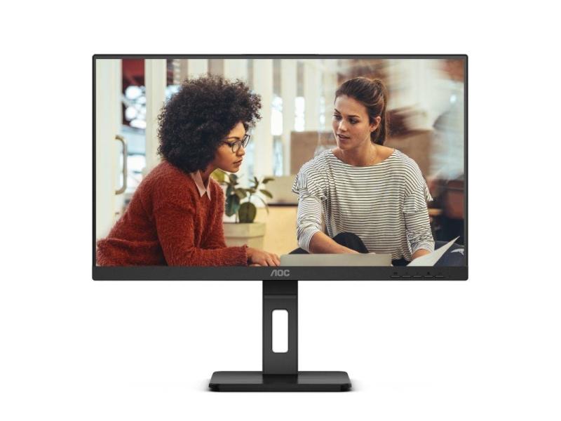 Monitor AOC 24E3QAF 23.8'/ Full HD/ Multimedia/ Regulable en altura/ Negro