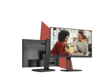 Monitor AOC 24E3QAF 23.8'/ Full HD/ Multimedia/ Regulable en altura/ Negro