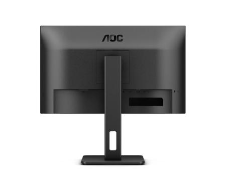 Monitor AOC 24E3QAF 23.8'/ Full HD/ Multimedia/ Regulable en altura/ Negro