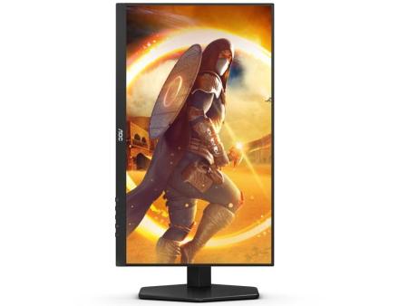 Monitor Gaming AOC 24G4X 23.8'/ Full HD/ 0.5ms/ 180Hz/ IPS/ Regulable en altura/ Multimedia/ Negro