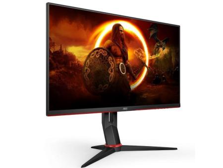 Monitor Gaming AOC Q27G2S/EU 27'/ QHD/ 1ms/ 165Hz/ IPS/ Regulable en altura/ Negro y Rojo