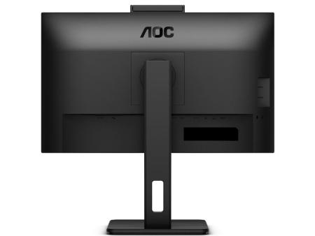 Monitor Profesional AOC Q27P3CW 27'/ QHD/ Webcam/ Multimedia/ Regulable en altura/ Negro