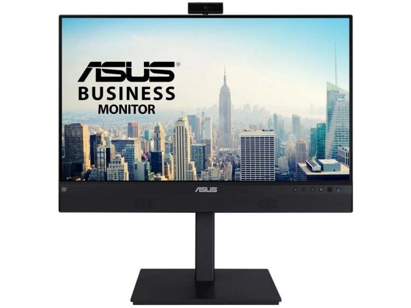 Monitor Profesional Asus BE24ECSNK 23.8'/ Full HD/ Webcam/ Multimedia/ Regulable en altura/ Negro