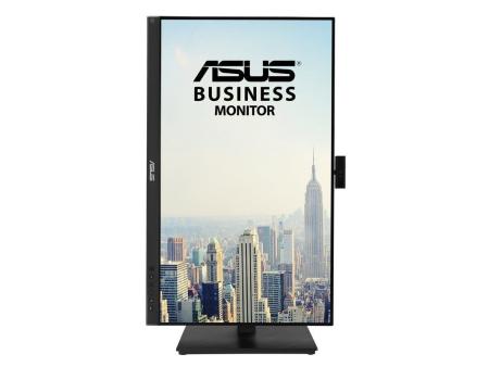 Monitor Profesional Asus BE279QSK 27'/ Full HD/ Webcam/ Multimedia/ Regulable en altura/ Negro