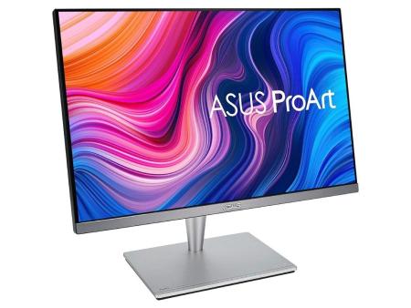 Monitor Profesional Asus Pro Art PA24AC 24.1'/ WUXGA/ Multimedia/ Regulable en altura/ Plata y Negro