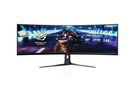 Monitor Gaming Ultrapanorámico Curvo Asus Rog Strix XG49VQ 49'/ Dual UHD/ Multimedia/ Negro