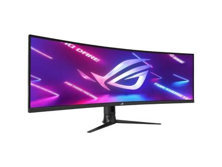 Monitor Gaming Ultrapanorámico Curvo Asus Rog Strix XG49WCR 49'/ Dual QHD/ 1ms/ 165Hz/ VA/ Regulable en altura/ Multimedia/ Negr