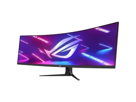 Monitor Gaming Ultrapanorámico Curvo Asus Rog Strix XG49WCR 49'/ Dual QHD/ 1ms/ 165Hz/ VA/ Regulable en altura/ Multimedia/ Negr