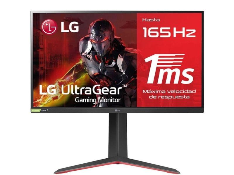 Monitor Gaming LG UltraGear 27GP850P-B 27'/ QHD/ 1ms/ 165Hz/ IPS/ Regulable en altura/ Negro