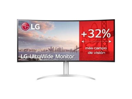 Monitor Profesional Ultrapanorámico Curvo LG 40WP95CP-W 39.7'/ 5K2K/ Multimedia/ Plata