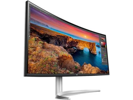 Monitor Profesional Ultrapanorámico Curvo LG 40WP95CP-W 39.7'/ 5K2K/ Multimedia/ Plata