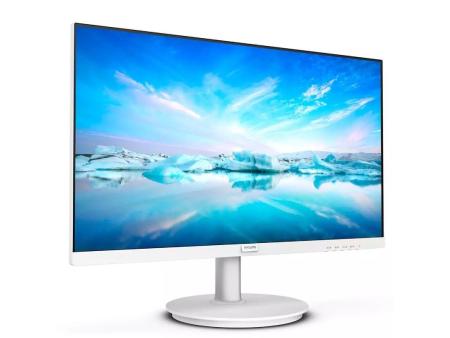 Monitor Philips 241V8AW 23.8'/ Full HD/ Multimedia/ Blanco