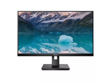 Monitor Profesional Philips 242S9JML 23.8'/ Full HD/ Multimedia/ Regulable en altura/ Negro