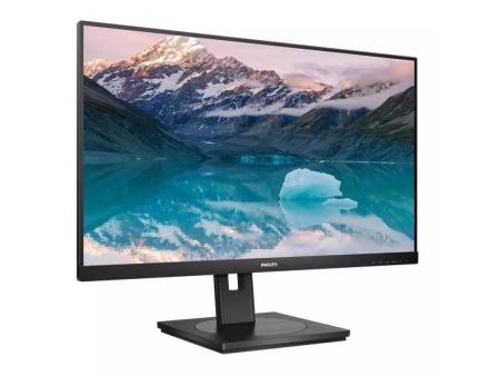 Monitor Profesional Philips 242S9JML 23.8'/ Full HD/ Multimedia/ Regulable en altura/ Negro