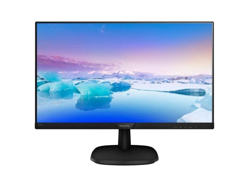 Monitor Philips 243V7QDAB 23.8'/ Full HD/ Multimedia/ Negro