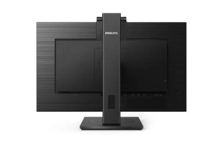 Monitor Profesional Philips 275B1H 27'/ QHD/ Webcam/ Multimedia/ Regulable en altura/ Negro