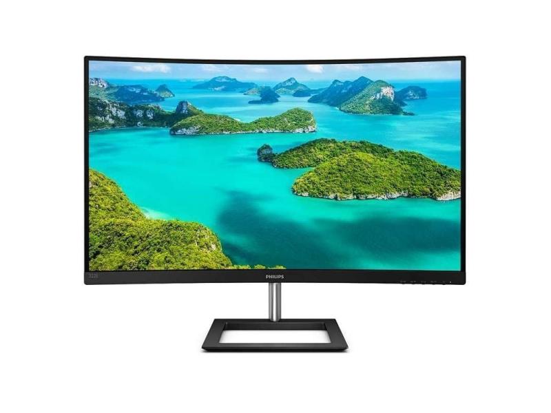 Monitor Profesional Curvo Philips E-Line 322E1C 31.5'/ Full HD/ Negro