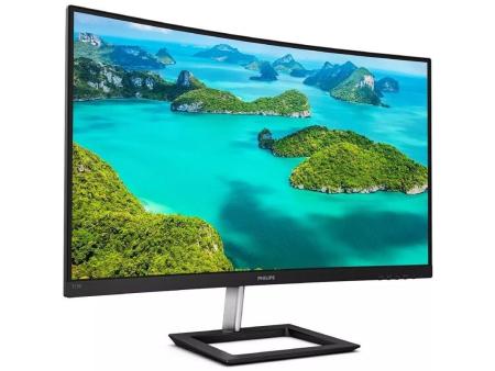 Monitor Profesional Curvo Philips E-Line 328E1CA 31.5'/ 4K/ Multimedia/ Negro