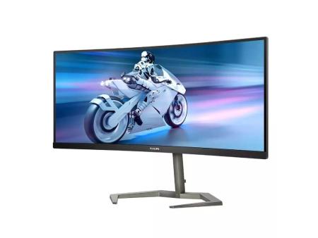 Monitor Gaming Curvo Philips Evnia 5000 34M1C5500VA 34'/ WQHD/ 1ms/ 165Hz/ VA/ Multimedia/ Negro