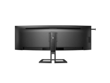 Monitor Profesional Curvo Philips 45B1U6900C 44.5'/ Dual QHD/ Multimedia/ Regulable en altura/ Negro