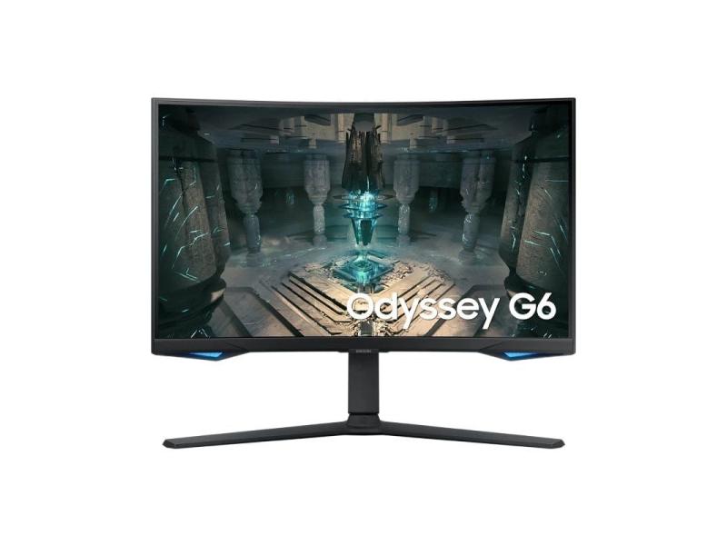 Smart Monitor Gaming Curvo Samsung Odyssey G6 S27BG650EU 27'/ QHD/ 1ms/ 240Hz/ VA/ Regulable en altura/ Smart TV/ Multimedia/ Ne