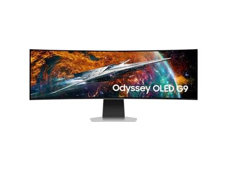 Smart Monitor Gaming Ultrapanorámico Curvo Samsung Odyssey OLEDG9 S49CG954SU 49'/ Dual QHD/ 0.03ms/ 240Hz/ OLED/ Regulable en al