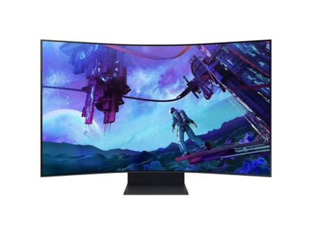 Monitor Gaming Curvo Samsung Odyssey Ark S55CG970NU 55'/ 4K/ 1ms/ 165Hz/ VA/ Regulable en altura/ Smart TV/ Multimedia/ Negro