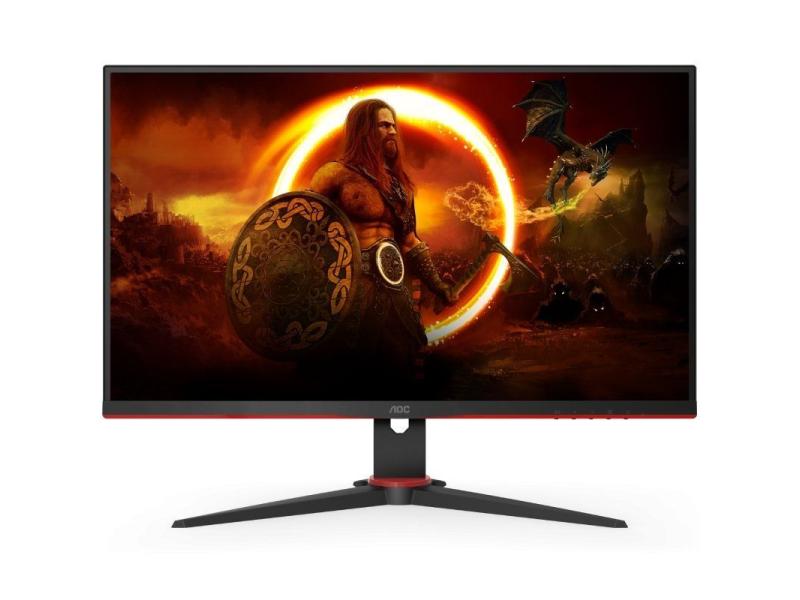 Monitor Gaming AOC 27G2SAE/BK 27'/ Full HD/ 1ms/ 165Hz/ VA/ Multimedia/ Negro y Rojo