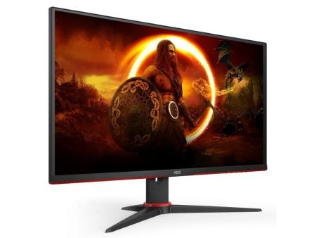 Monitor Gaming AOC 27G2SAE/BK 27'/ Full HD/ 1ms/ 165Hz/ VA/ Multimedia/ Negro y Rojo