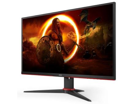 Monitor Gaming AOC 27G2SAE/BK 27'/ Full HD/ 1ms/ 165Hz/ VA/ Multimedia/ Negro y Rojo