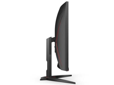 Monitor Gaming Curvo AOC CQ32G2SE/BK 31.5'/ QHD/ 1ms/ 165Hz/ VA/ Multimedia/ Negro