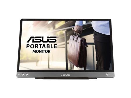 Monitor Portátil Asus ZenScreen MB14AC 14'/ Full HD/ Plata y Negro