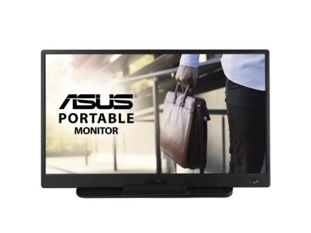 Monitor Portátil Asus ZenScreen MB165B 15.6'/ WXGA/ Negro