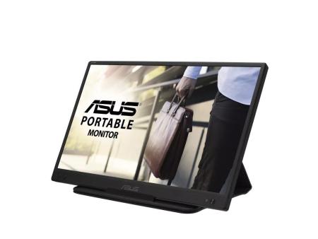 Monitor Portátil Asus ZenScreen MB166C 15.6'/ Full HD/ Negro