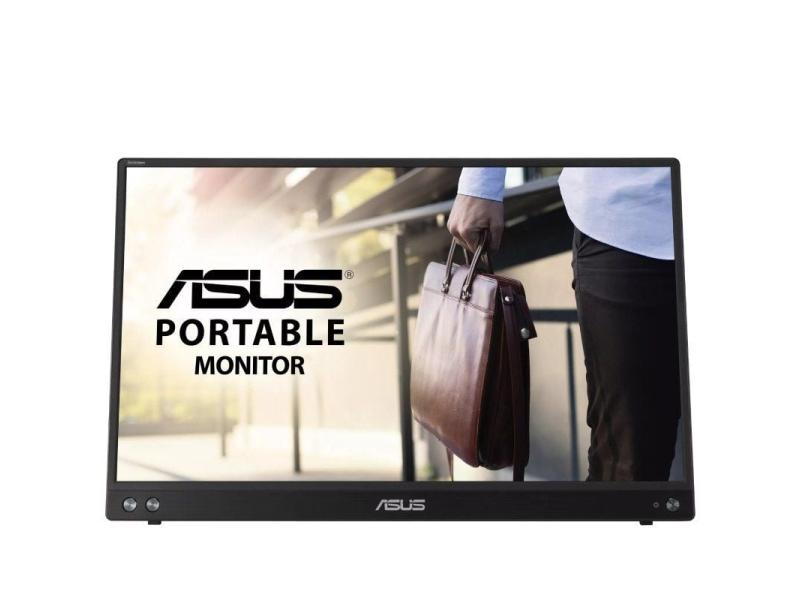 Monitor Portátil Asus ZenScreen MB16ACV 15.6'/ Full HD/ Negro