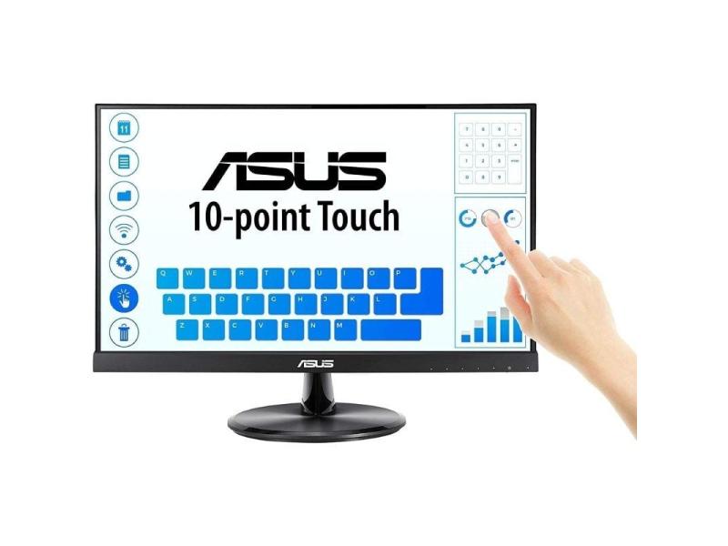 Monitor Profesional Táctil Asus VT229H 21.5'/ Full HD/ Multimedia/ Negro