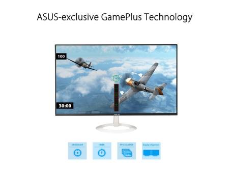 Monitor Gaming Asus VZ27EHF-W 27'/ Full HD/ 1ms/ 100Hz/ IPS/ Blanco