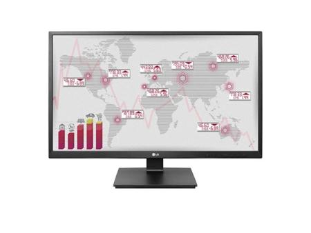 Monitor Profesional LG 27BK55YP-B 27'/ Full HD/ Multimedia/ Regulable en altura/ Negro