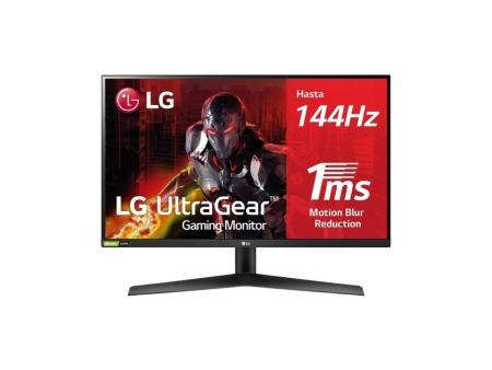 Monitor Gaming LG UltraGear 27GN800P-B 27'/ QHD/ 1ms/ 144Hz/ IPS/ Negro