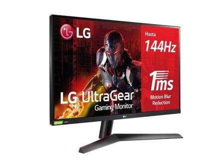 Monitor Gaming LG UltraGear 27GN800P-B 27'/ QHD/ 1ms/ 144Hz/ IPS/ Negro